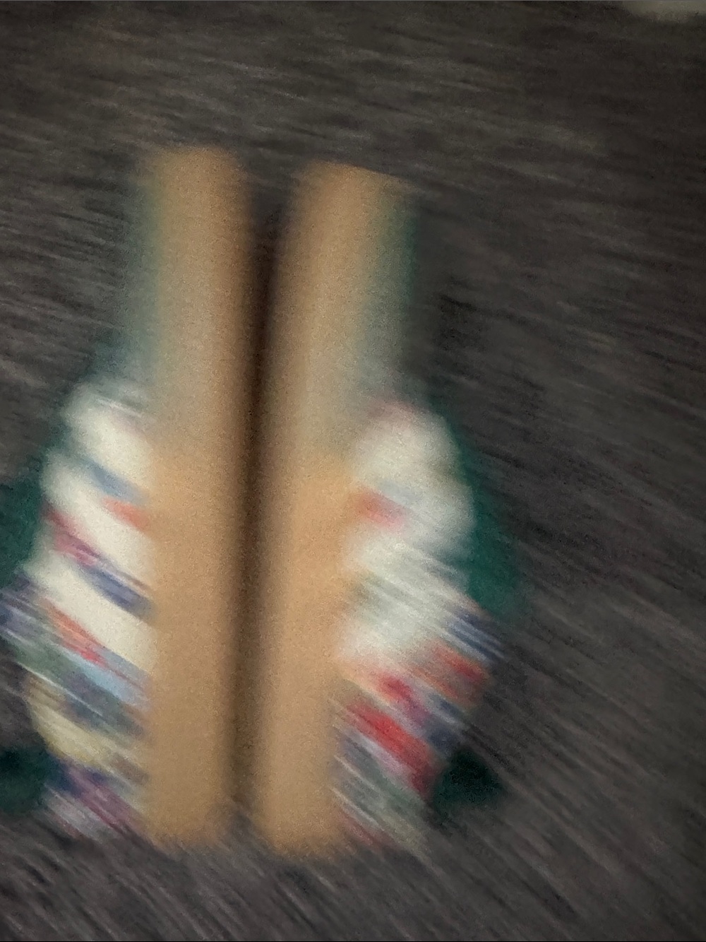 adidas Women's Green Floral Platform Sneakers - Picture 3 of 4